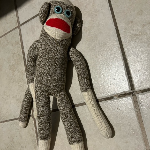 None Other - Sock monkey plush